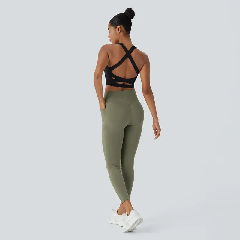 Halara UltraSculpt SoCinched High Waist Scrunch Butt Training Leggings