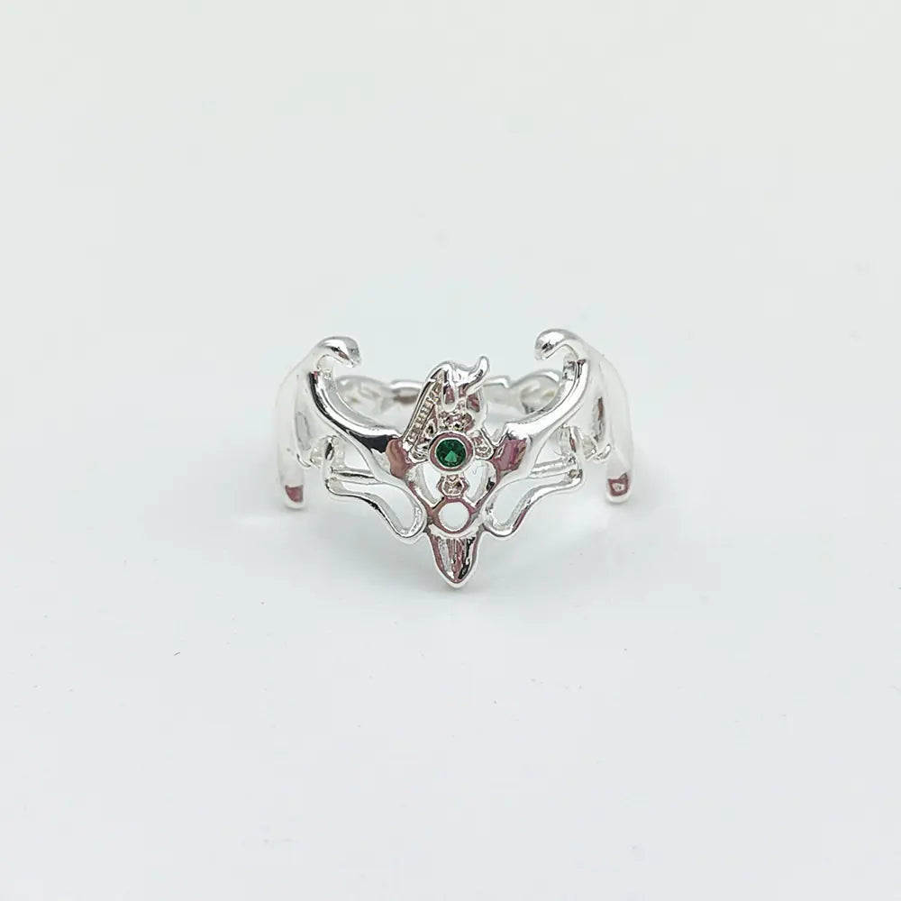 Versatile S925 Silver Opening Impression Ring for Couples