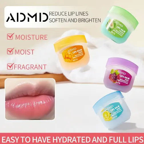 24/8/4pcs Multifruit Lip Mask Set – Moisturizing & Nourishing Care