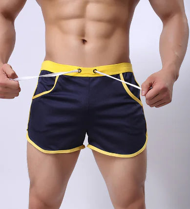 Men's Superbody Color Block Swim Trunks