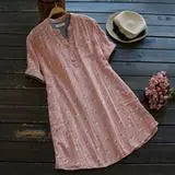 Japanese Style Versatile Floral Long Sleeve Shirt