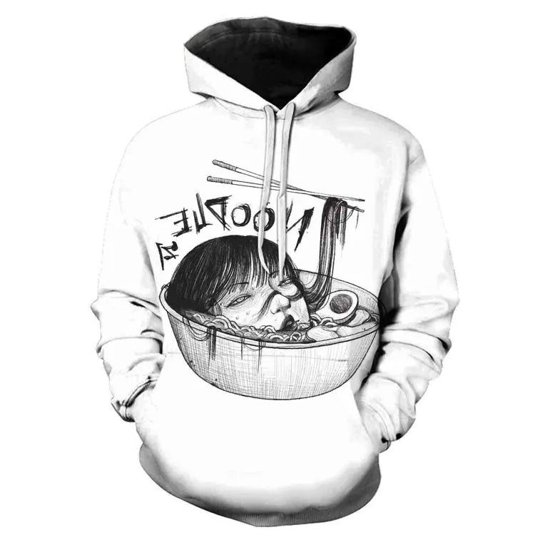 Hooded Long-sleeved Sweater for Couples