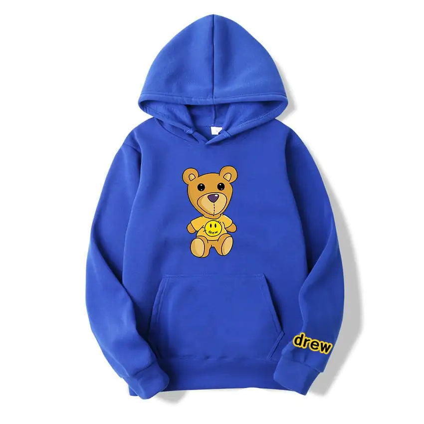 Casual Bear Hoodie for Fashion Street Style