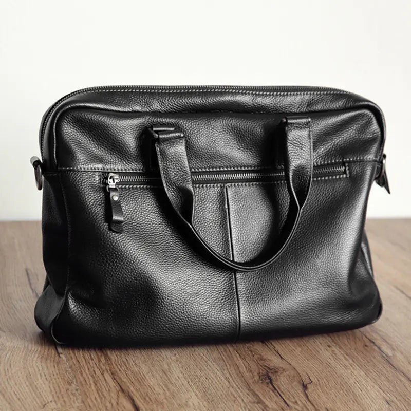 Men's Briefcase, Business Laptop Bag, Handheld Computer Bag