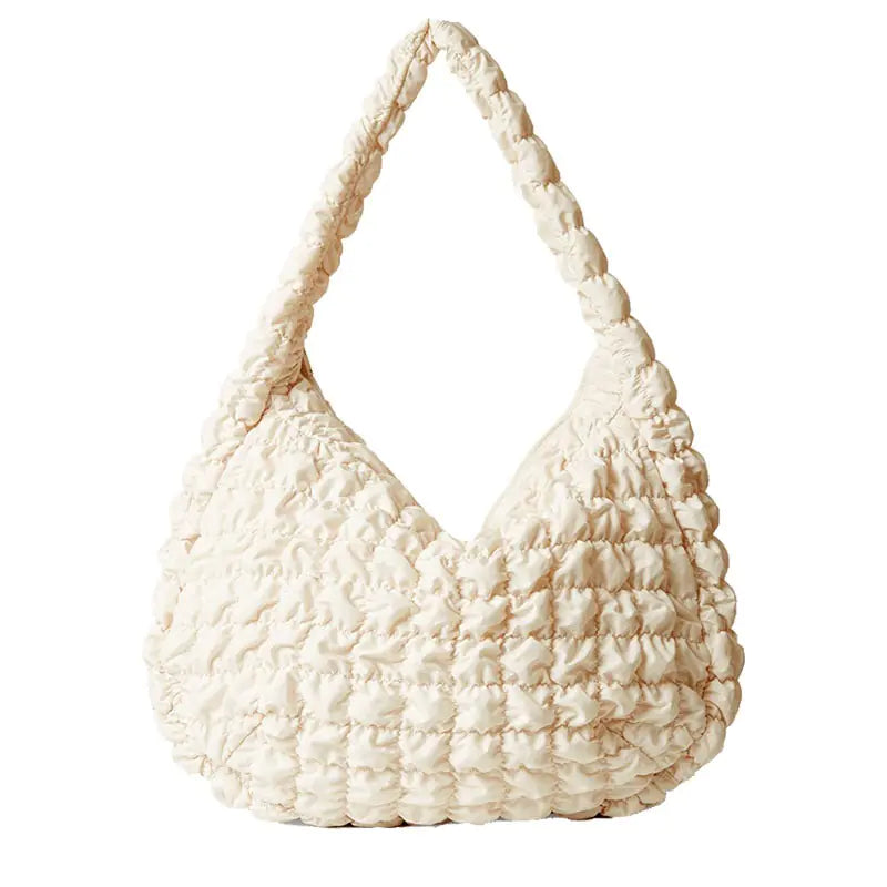 Yunduo Lingge Folds BigBag Casual Quilt Bag