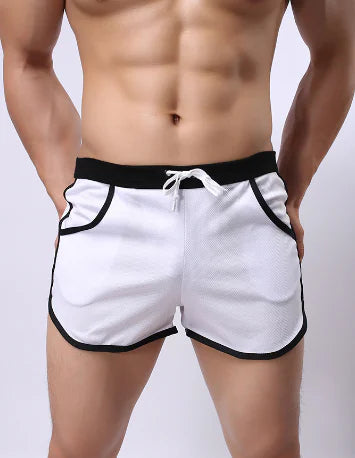 Men's Superbody Color Block Swim Trunks
