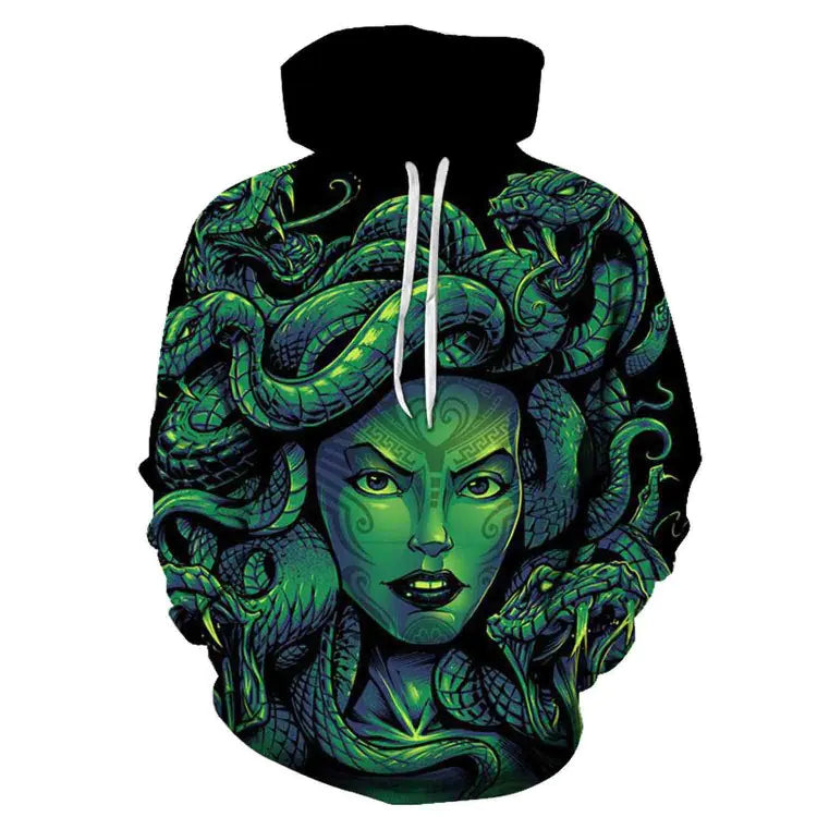 Hooded Long-sleeved Sweater for Couples