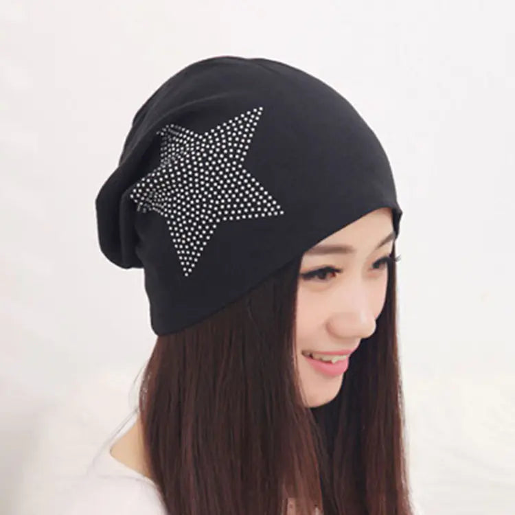 Fashionable Hot Drilling Pentagram Hat