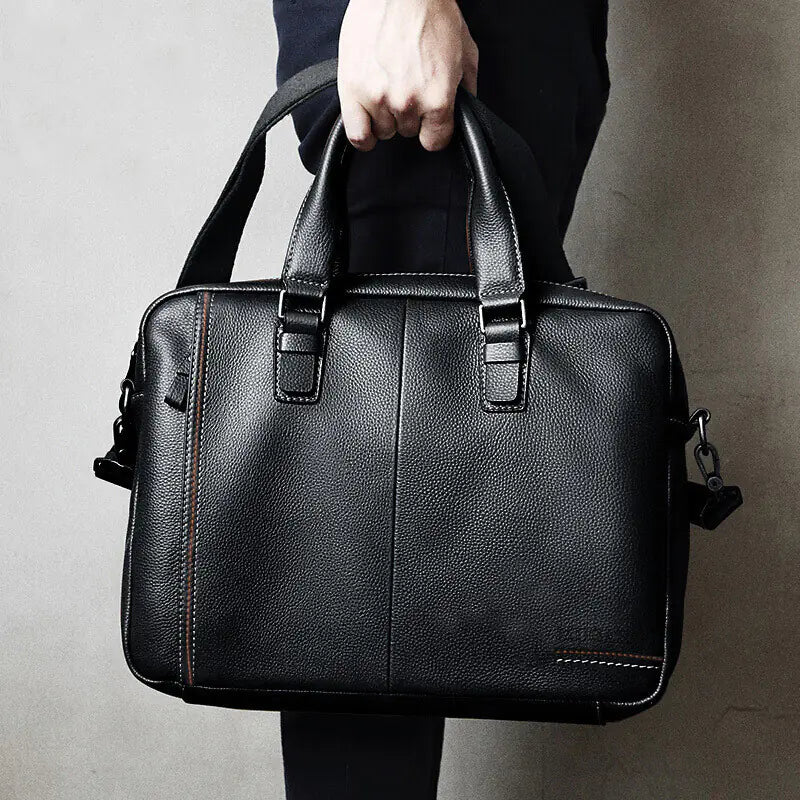 Men's Briefcase, Business Laptop Bag, Handheld Computer Bag