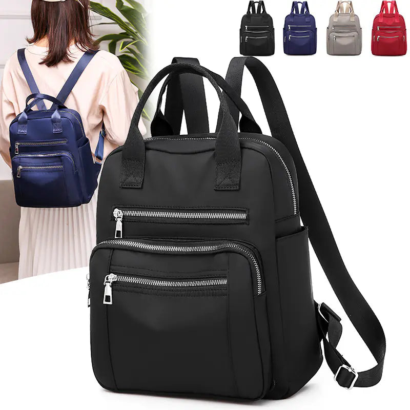 Vento Marea Women's Waterproof Travel Backpack - Black