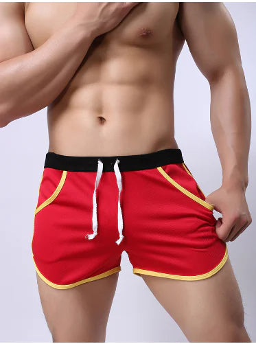 Men's Superbody Color Block Swim Trunks