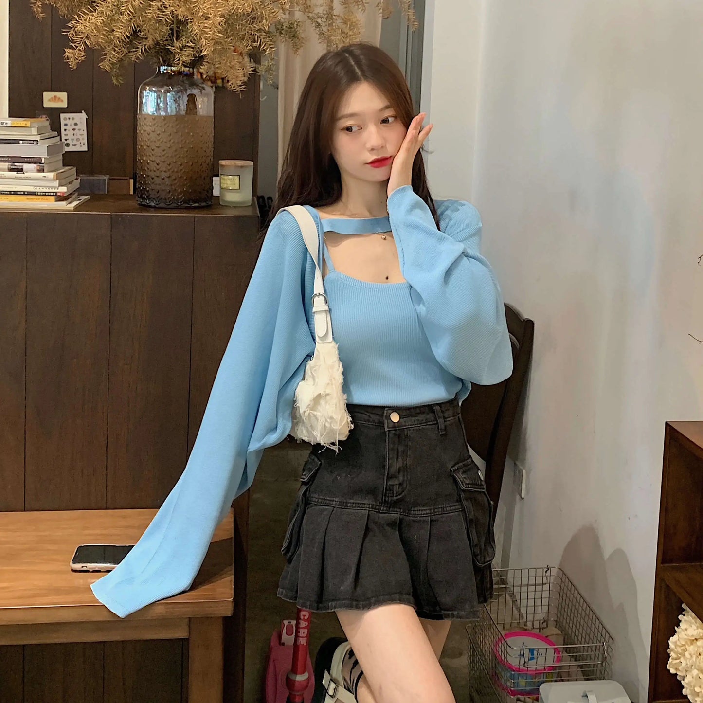New Women's Pure Desire Knitted Cardigan Jacket