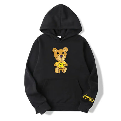 Casual Bear Hoodie for Fashion Street Style