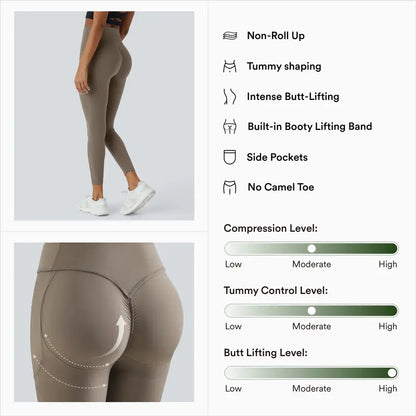 Halara UltraSculpt SoCinched High Waist Scrunch Butt Training Leggings