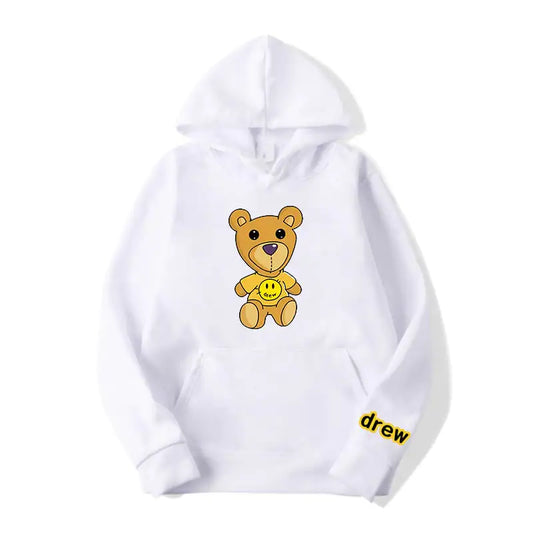 Casual Bear Hoodie for Fashion Street Style