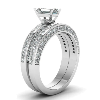 Silver Plated Zirconia Ring