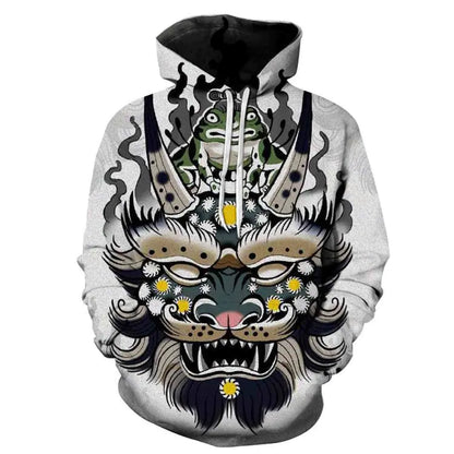 Hooded Long-sleeved Sweater for Couples