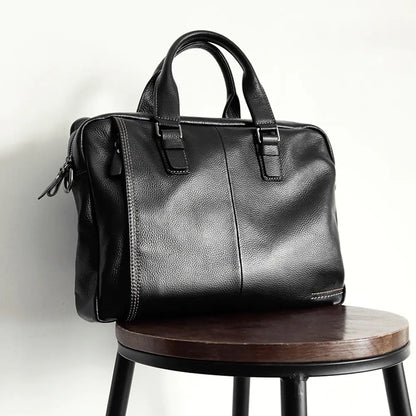 Men's Briefcase, Business Laptop Bag, Handheld Computer Bag