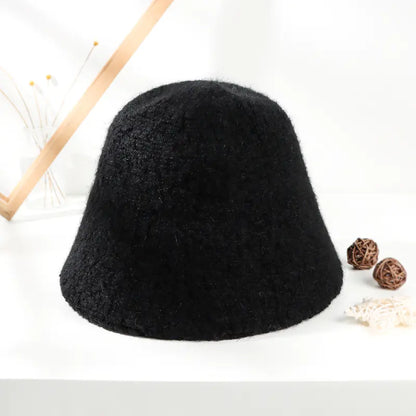 Gentle Alpaca Bucket Hat for Female Fishermen