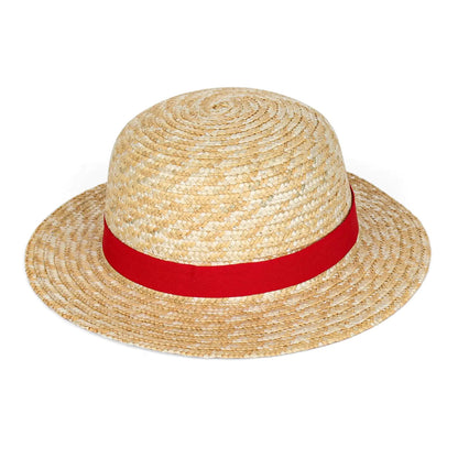 Straw Hat Performance Animation Cosplay Accessories Hat Summer Sun Hat Yellow (02-Straw Yellow)