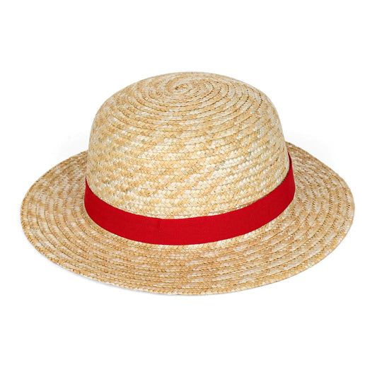 Straw Hat Performance Animation Cosplay Accessories Hat Summer Sun Hat Yellow (02-Straw Yellow)