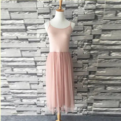 Summer Women’s Lace Layered Maxi Dress with Camisole