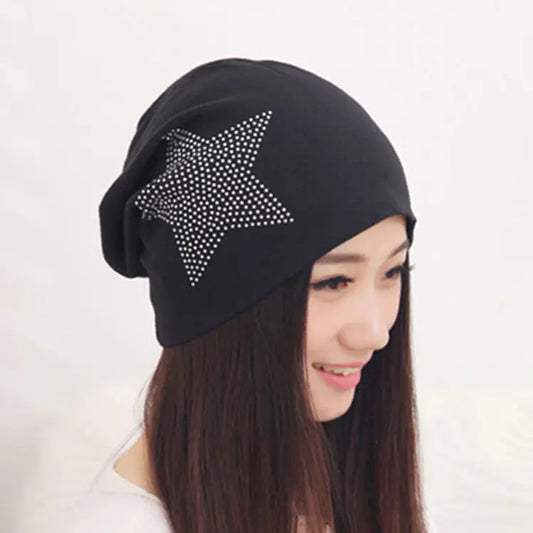 Fashionable Hot Drilling Pentagram Hat