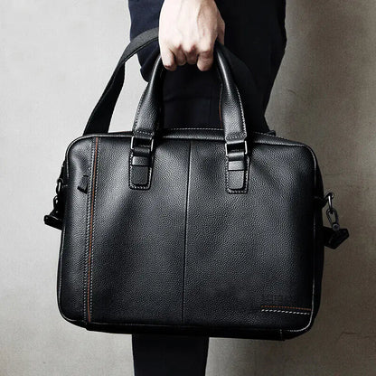 Men's Briefcase, Business Laptop Bag, Handheld Computer Bag