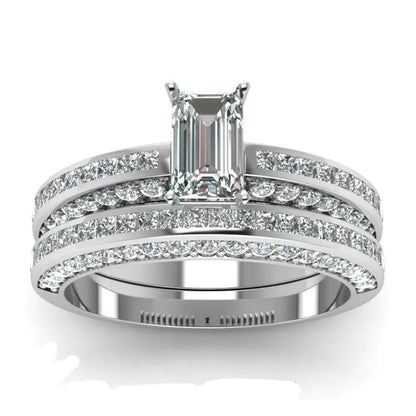 Silver Plated Zirconia Ring