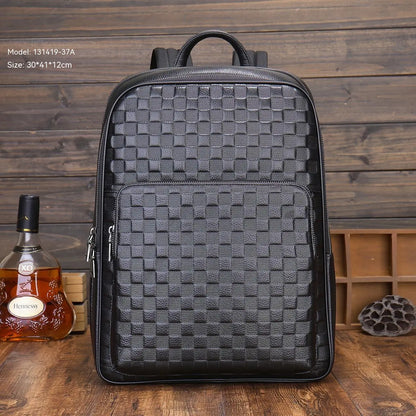 Large Capacity High-Grade Men's Genuine Leather Bag
