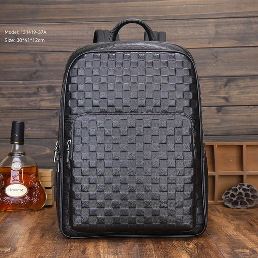 Large Capacity High-Grade Men's Genuine Leather Bag