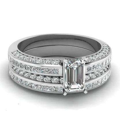 Silver Plated Zirconia Ring